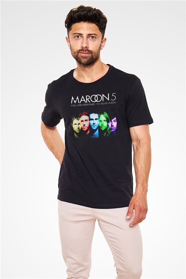 Maroon 5 Black Unisex T-Shirt