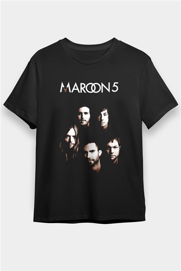 Maroon 5 Black Unisex T-Shirt