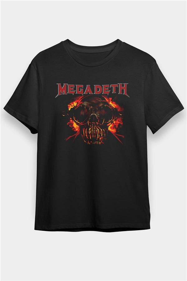 Megadeth Printed Unisex Black T-Shirt