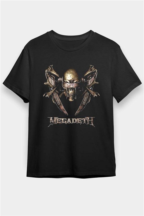 Megadeth Printed Unisex Black T-Shirt