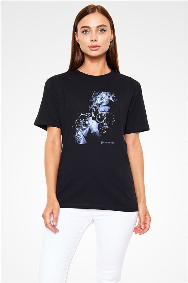Megadeth Printed Unisex Black T-Shirt