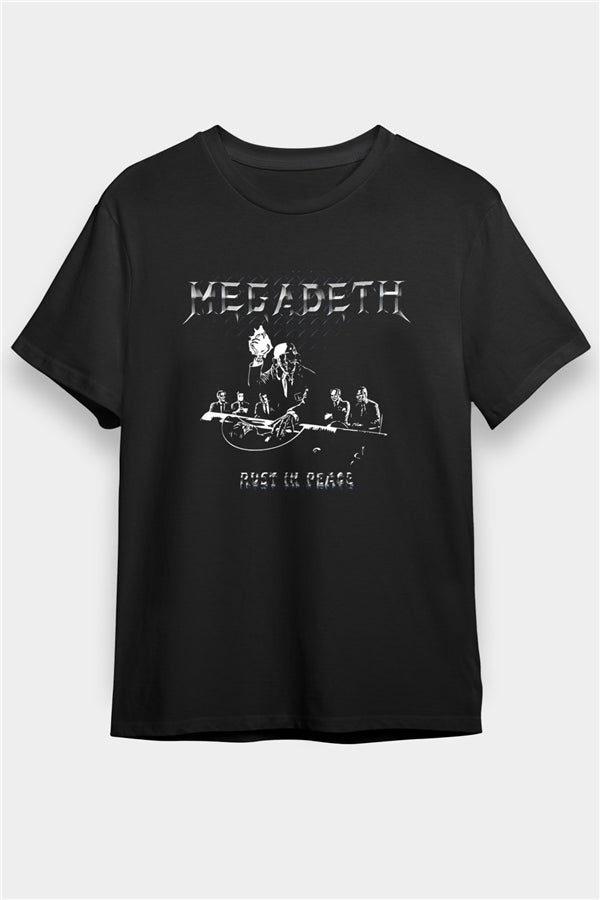 Megadeth Printed Unisex Black T-Shirt