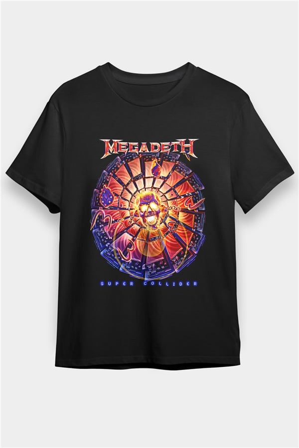 Megadeth Printed Unisex Black T-Shirt