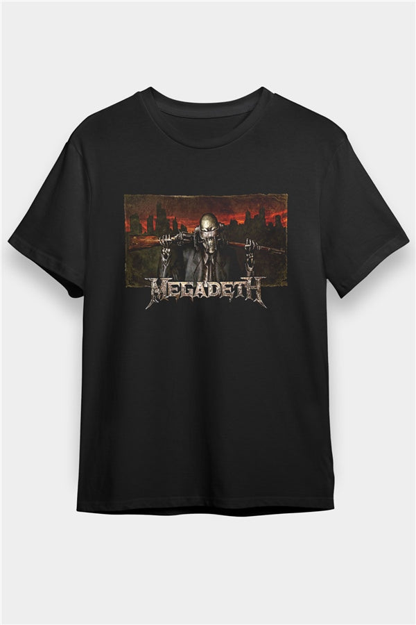Megadeth Printed Unisex Black T-Shirt