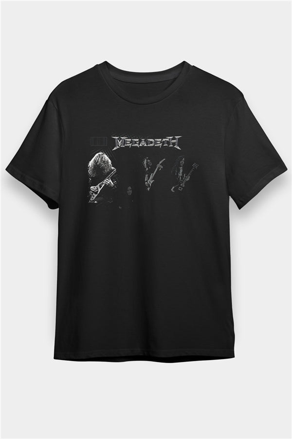 Megadeth Printed Unisex Black T-Shirt