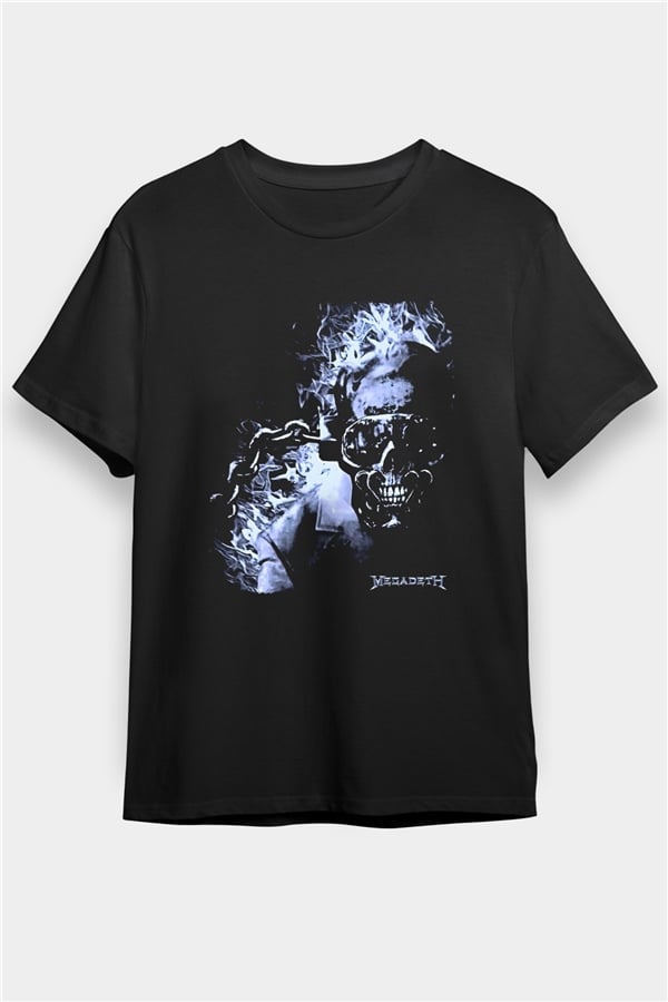 Megadeth Printed Unisex Black T-Shirt