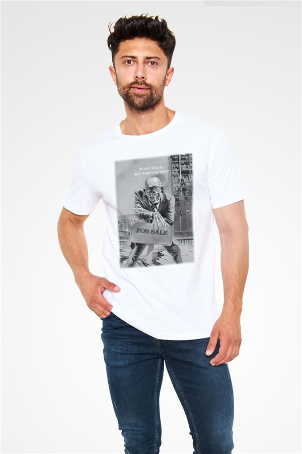 Megadeth White Unisex T-Shirt