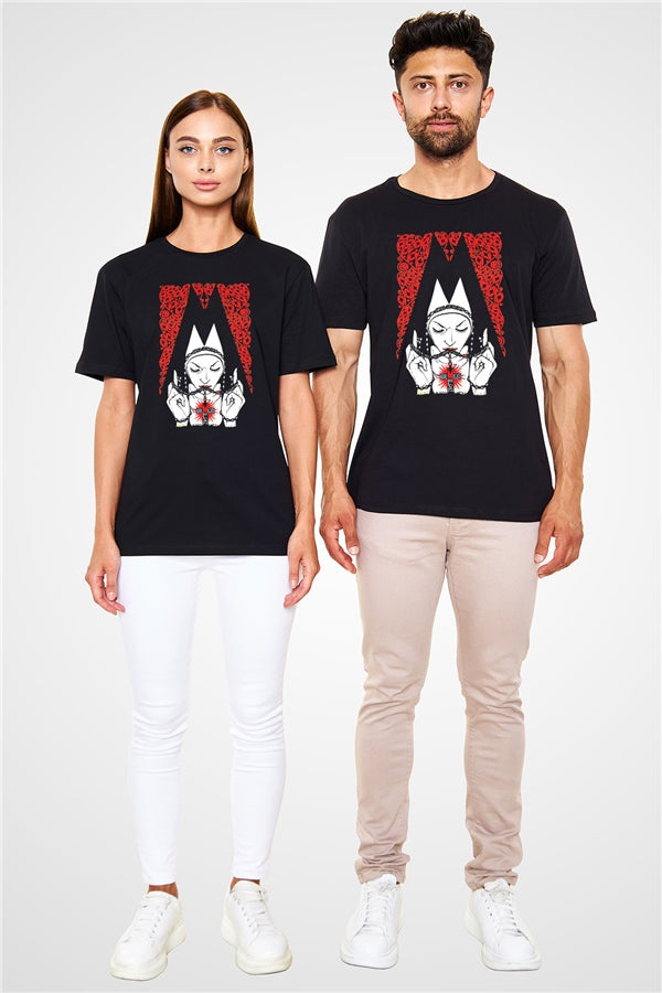 Melvins Printed Unisex Black T-Shirt