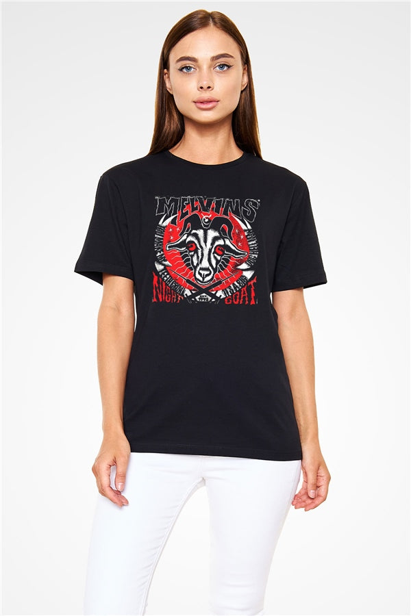 Melvins Printed Unisex Black T-Shirt