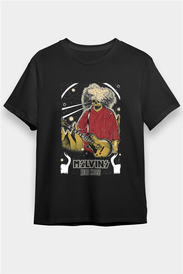 Melvins Printed Unisex Black T-Shirt