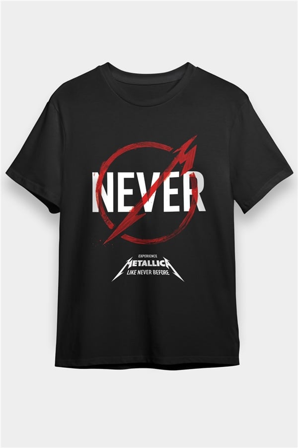 Metallica Never Black Unisex T-Shirt