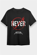 Metallica Never Black Unisex T-Shirt