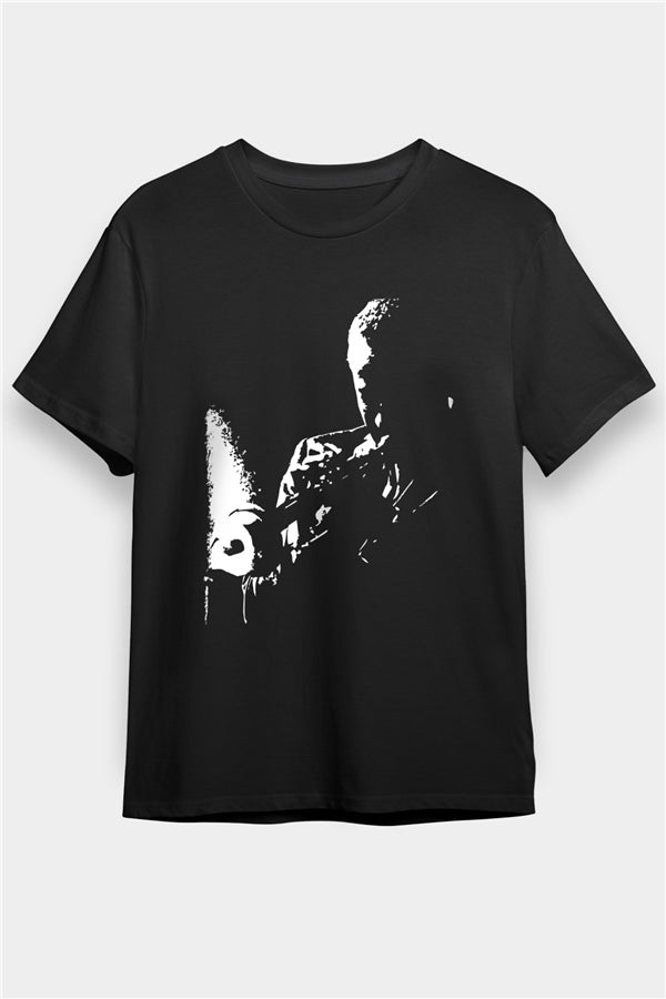 Miles Davis Printed Unisex Black T-Shirt