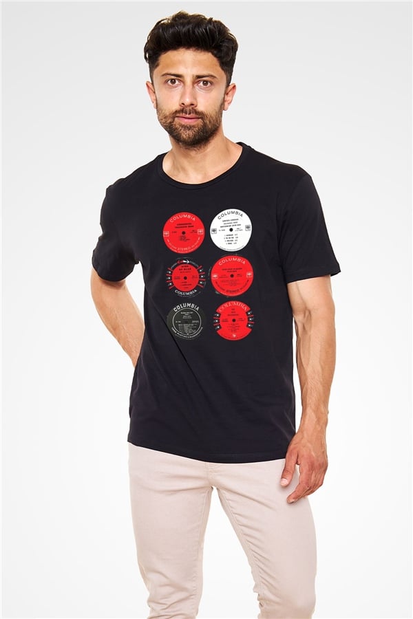 Miles Davis Printed Unisex Black T-Shirt