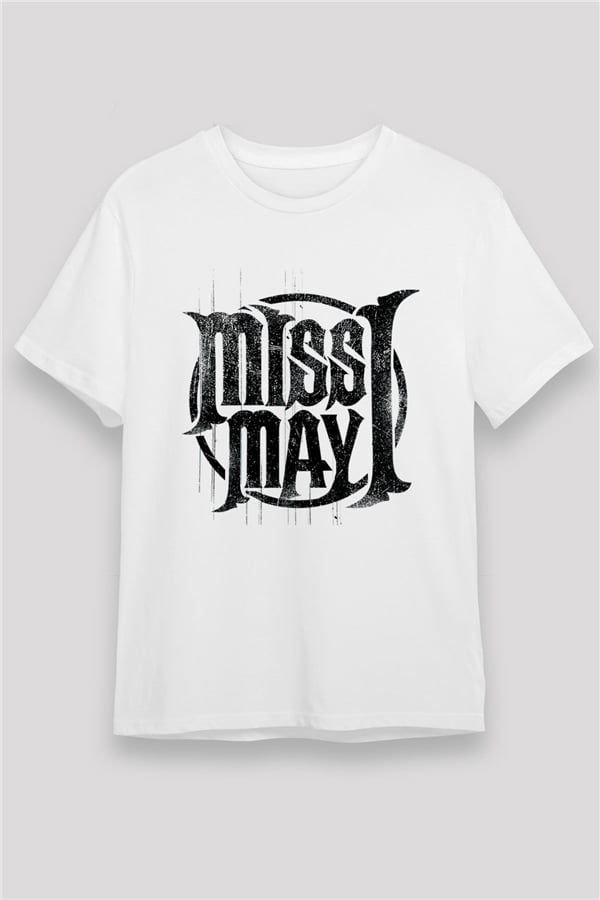 Miss May I White Unisex T-Shirt