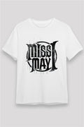 Miss May I White Unisex T-Shirt