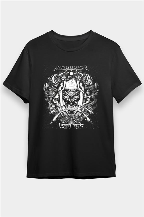 Monster Magnet Black Unisex T-Shirt