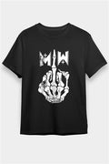 Motionless in White Graphic Print Unisex Black T-Shirt