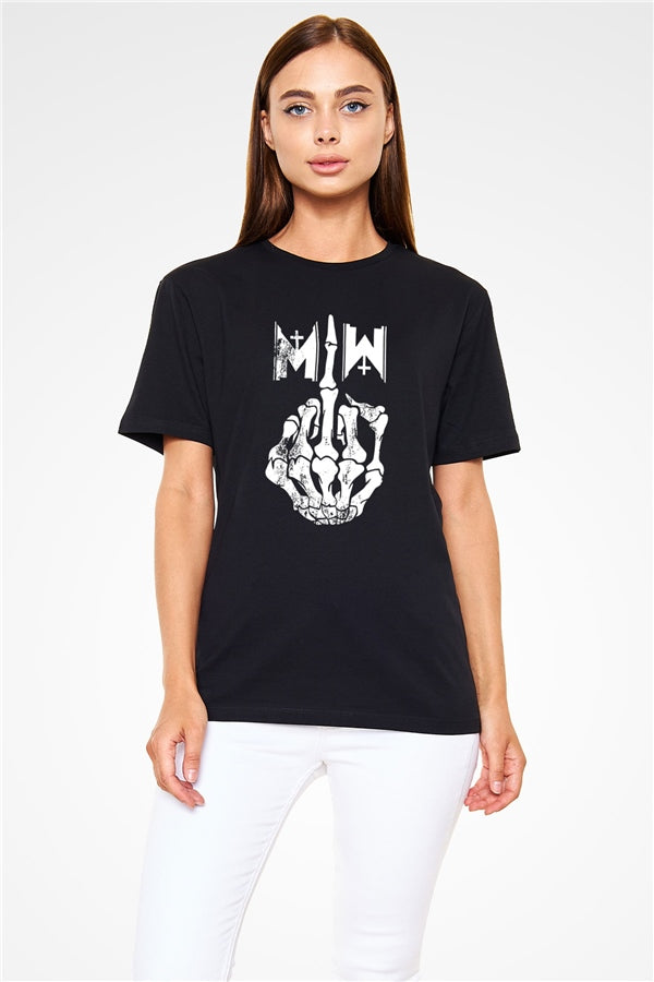 Motionless in White Graphic Print Unisex Black T-Shirt