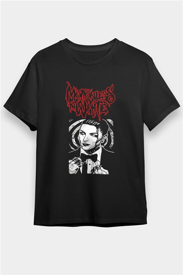 Motionless in White Printed Unisex Black T-Shirt