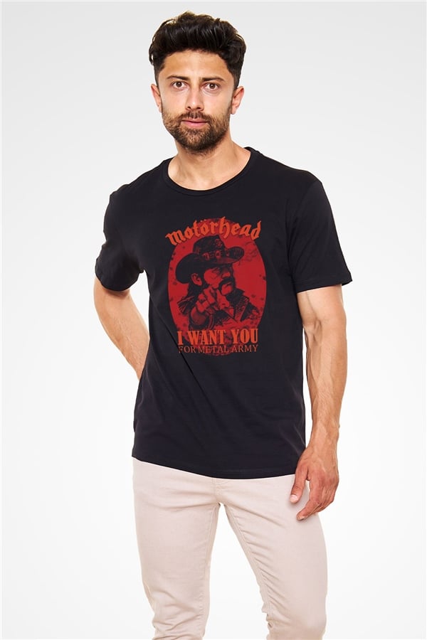 Motörhead I Want You Black Unisex T-Shirt