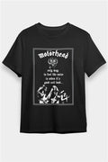 Motörhead Black Unisex T-Shirt | Rock Metal Band Tee