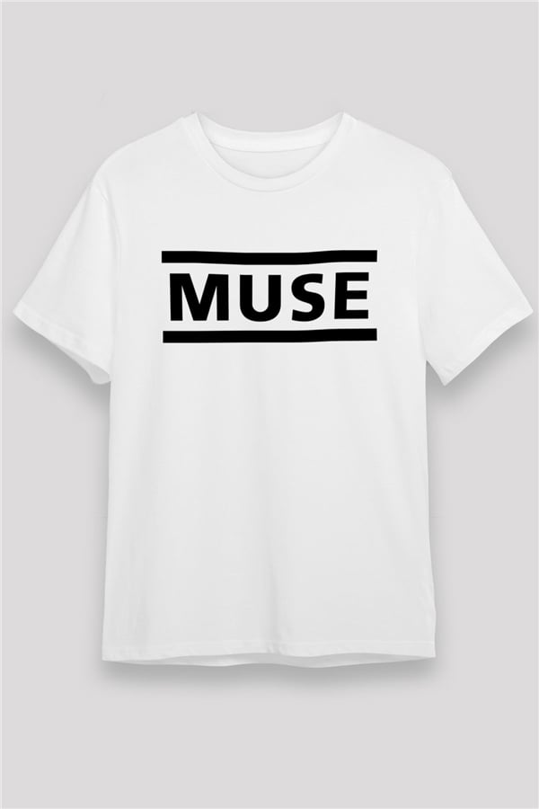 Muse White Unisex T-Shirt