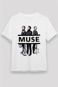 Muse White Unisex T-Shirt