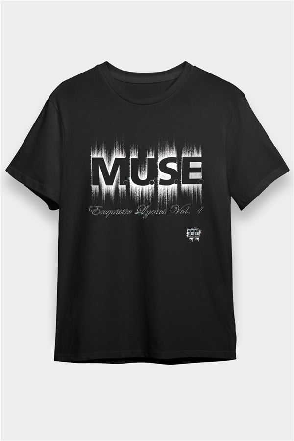 Muse Black Unisex T-Shirt