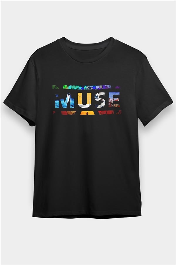 Muse Black Unisex T-Shirt