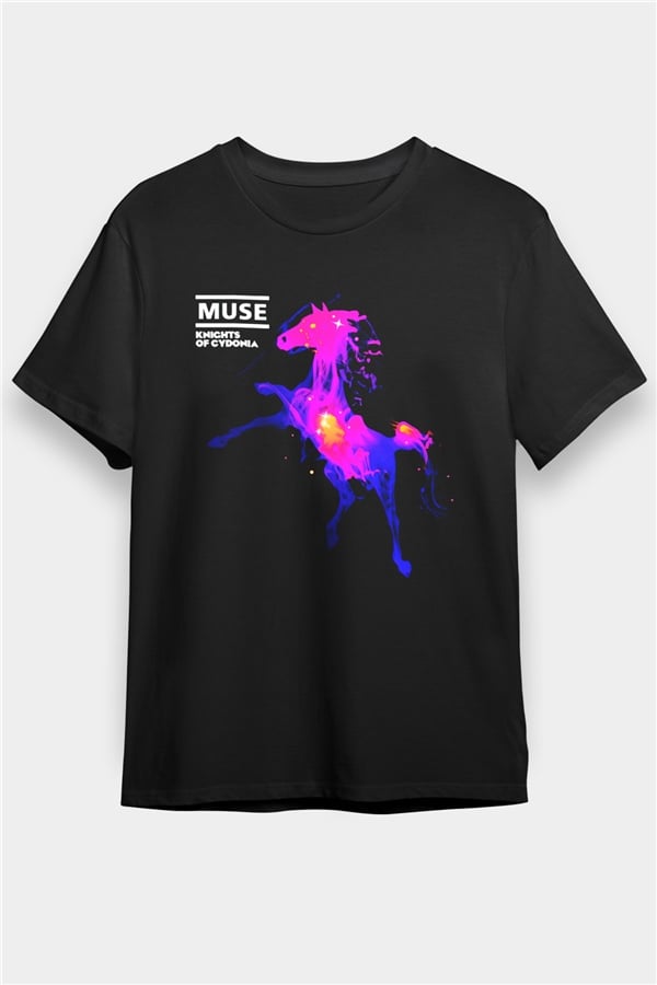 Muse Black Unisex T-Shirt