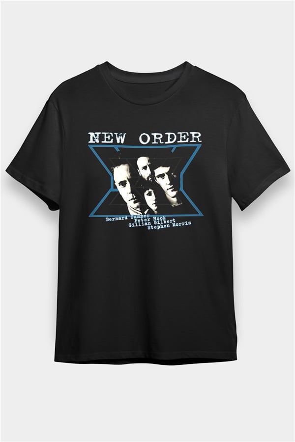 New Order Black Unisex T-Shirt