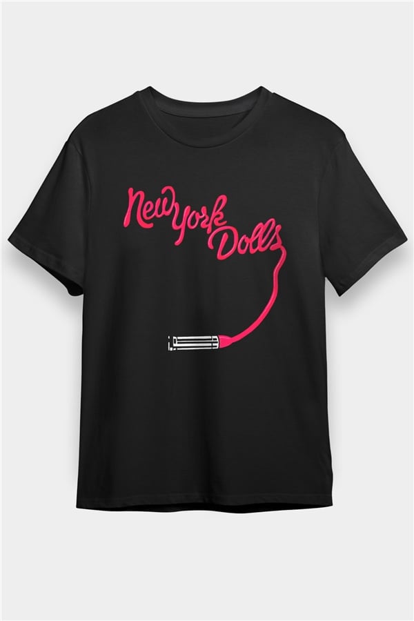 New York Dolls Black Unisex T-Shirt