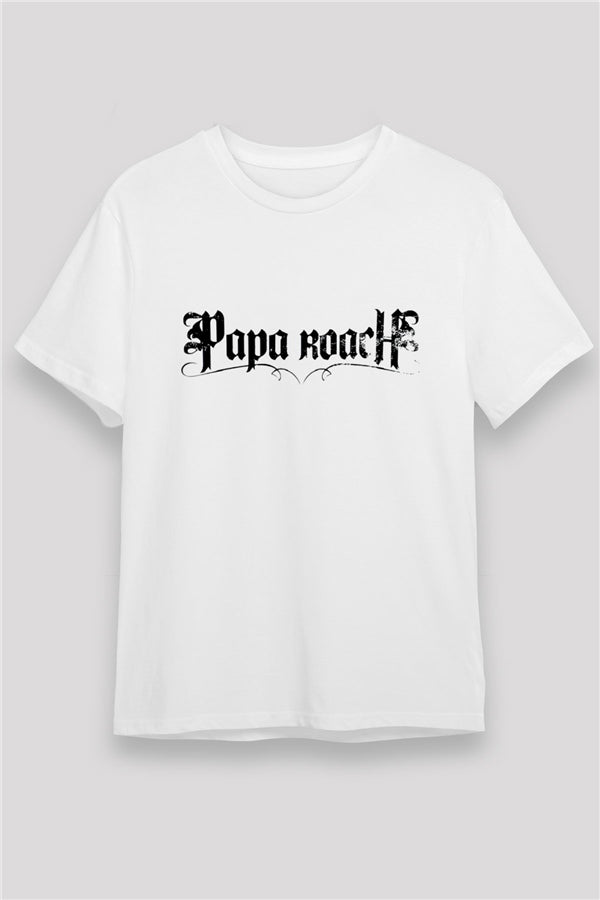 Papa Roach White Unisex T-Shirt