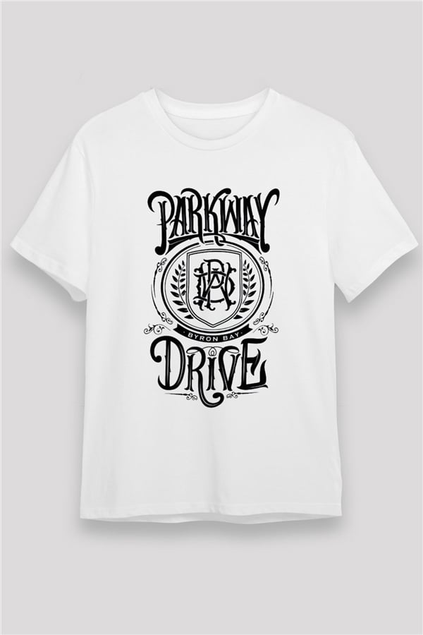 Parkway Drive White Unisex T-Shirt
