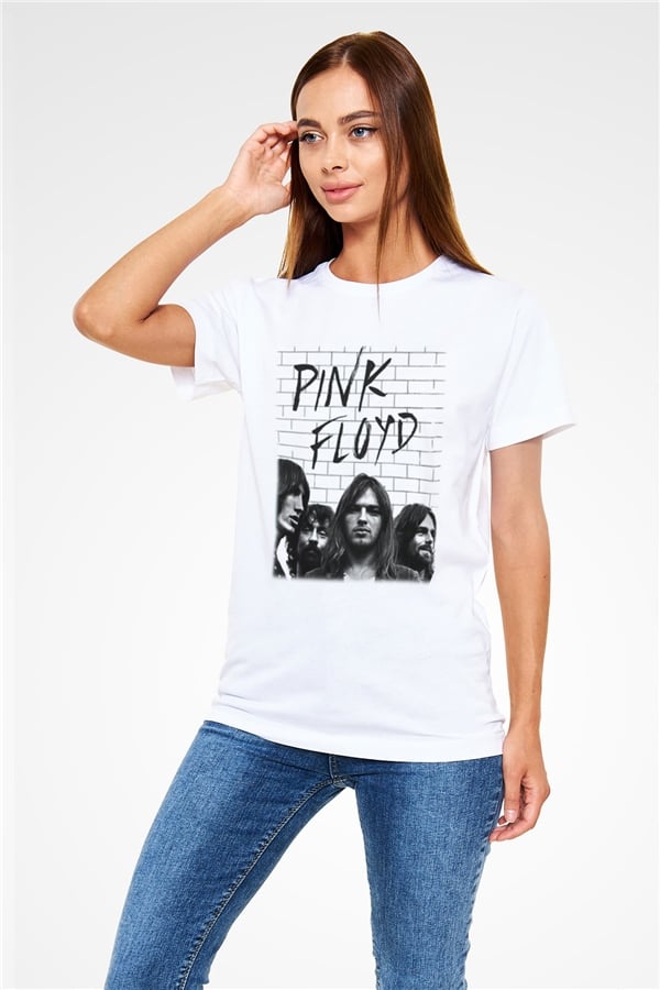 Pink Floyd White Unisex T-Shirt