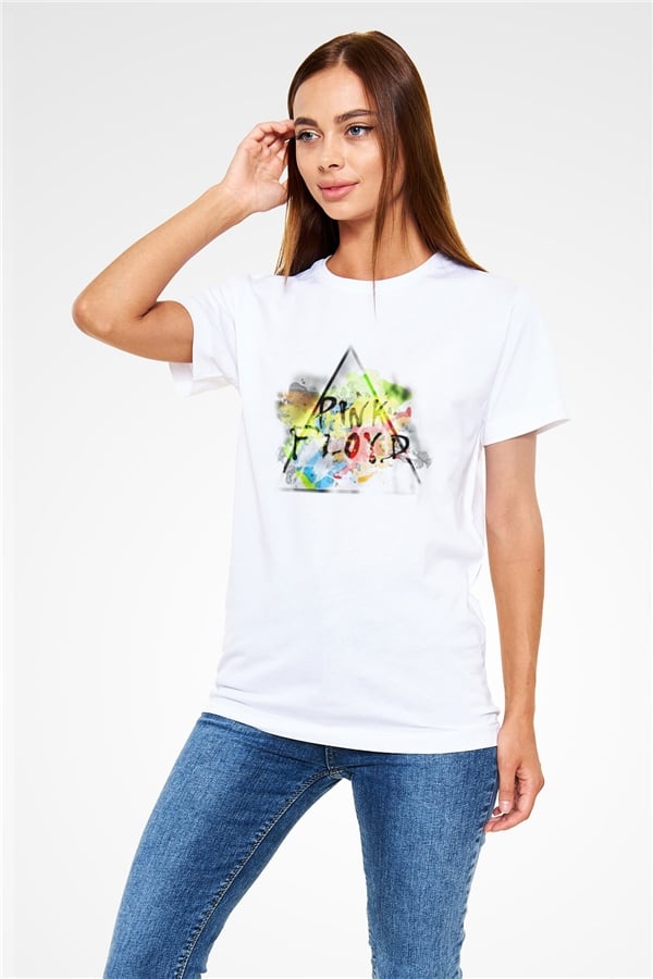 Pink Floyd White Unisex T-Shirt