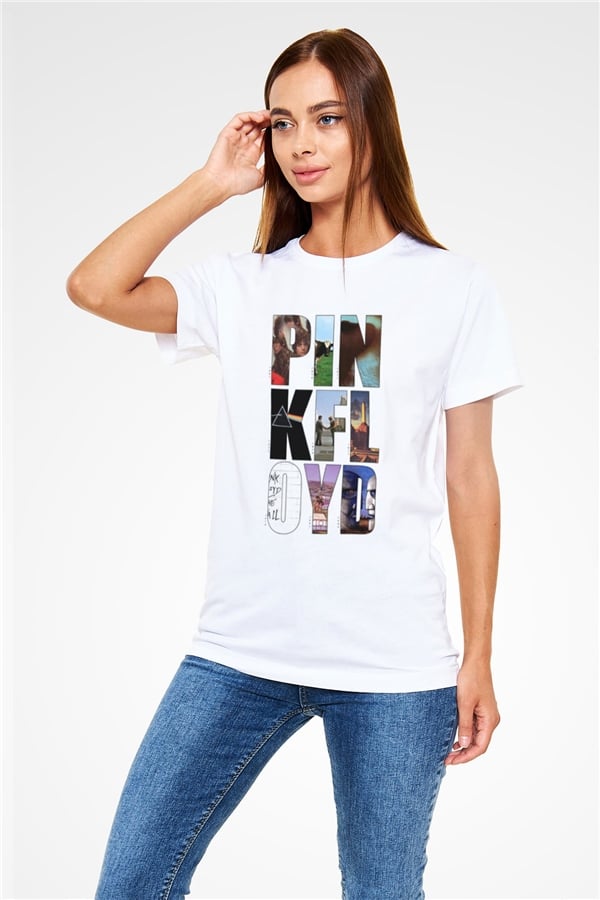 Pink Floyd White Unisex T-Shirt