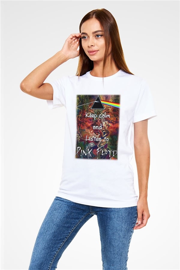 Pink Floyd White Unisex T-Shirt