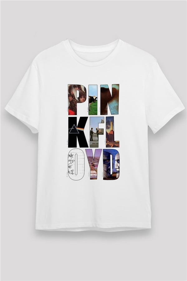 Pink Floyd White Unisex T-Shirt