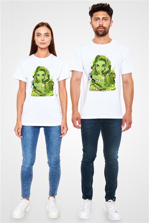 Pj Harvey Printed Unisex White T-Shirt