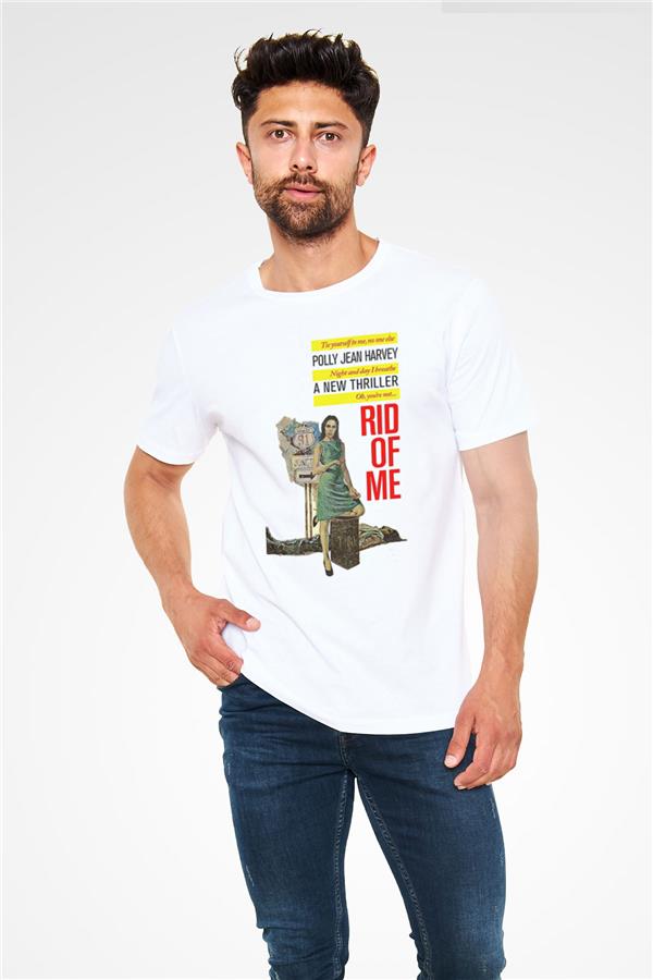 Pj Harvey Printed Unisex White T-Shirt