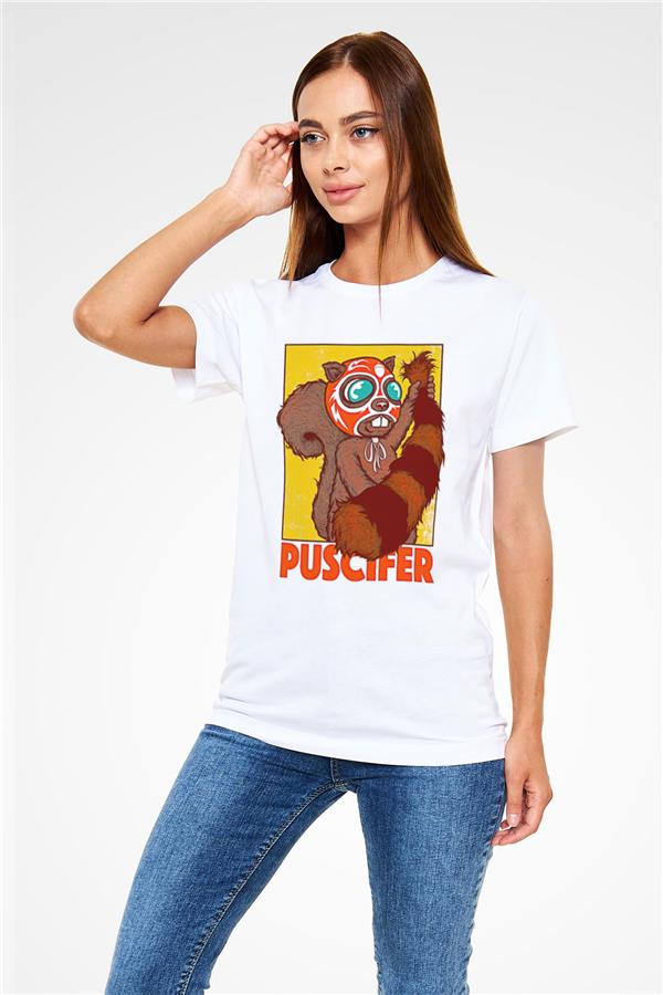 Puscifer Printed Unisex White T-Shirt