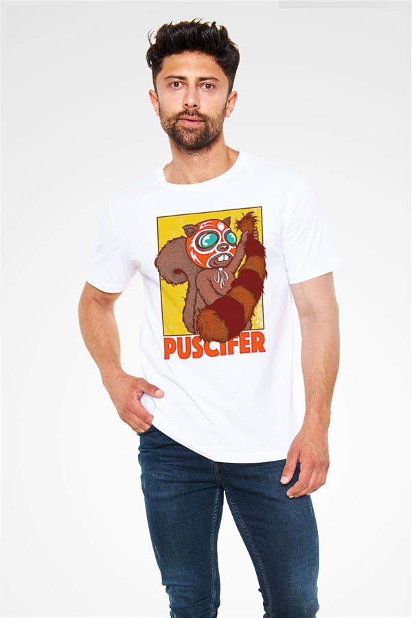 Puscifer Printed Unisex White T-Shirt