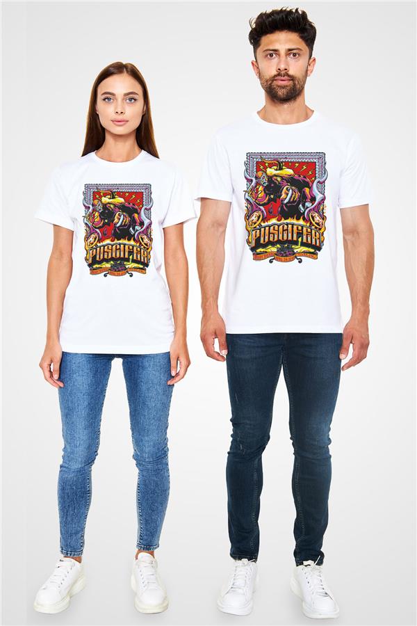 Puscifer Printed Unisex White T-Shirt