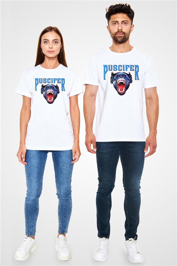 Puscifer Printed Unisex White T-Shirt