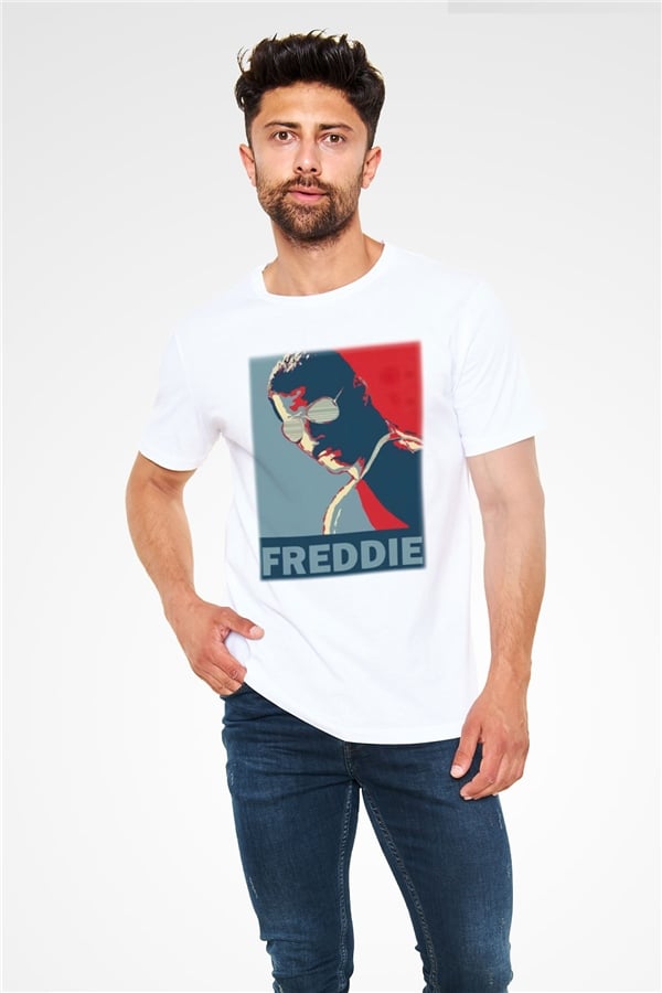 Queen White Unisex T-Shirt