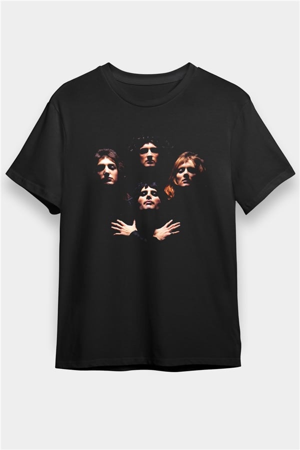 Queen Black Unisex T-Shirt
