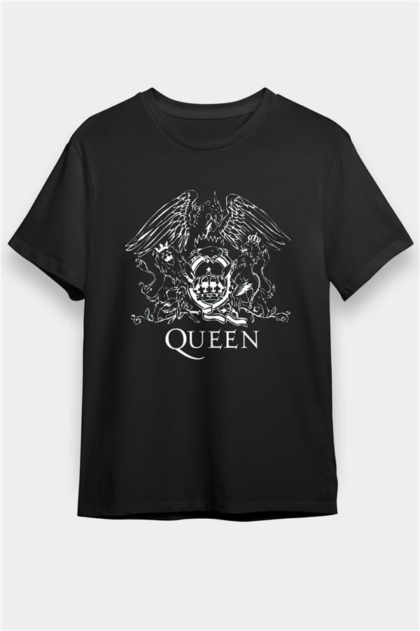 Queen Black Unisex T-Shirt
