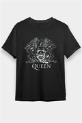 Queen Black Unisex T-Shirt